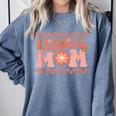 Baseball Mom Baseball Player Mama Women Groovy Comfort Colors Sweatshirt Denim Baseball Mom Baseball Player Mama Women Groovy Comfort Colors Sweatshirt Denim