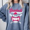 Baseball Mom Raglan Baseball Tee Comfort Colors Sweatshirt Denim