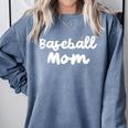 Baseball Mom Retro Comfort Colors Sweatshirt Denim Baseball Mom Retro Comfort Colors Sweatshirt Denim