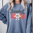 Baseball Mom Retro Distressed Baseball Family Matching Comfort Colors Sweatshirt Denim Baseball Mom Retro Distressed Baseball Family Matching Comfort Colors Sweatshirt Denim