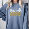Baseball Mom Sport Baseball Lover Mother's Day Comfort Colors Sweatshirt Denim Baseball Mom Sport Baseball Lover Mother's Day Comfort Colors Sweatshirt Denim