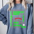 Baseball Mom Traits For Great Mothers Grey And Green Comfort Colors Sweatshirt Denim Baseball Mom Traits For Great Mothers Grey And Green Comfort Colors Sweatshirt Denim