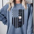 Baseball Mom USA Flag Baseball Mama Day Vibes Mama Comfort Colors Sweatshirt Denim Baseball Mom USA Flag Baseball Mama Day Vibes Mama Comfort Colors Sweatshirt Denim