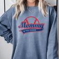 Baseball Mommy Of The Rookie Mom Birthday Baseball Comfort Colors Sweatshirt Denim Baseball Mommy Of The Rookie Mom Birthday Baseball Comfort Colors Sweatshirt Denim