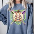 Baseball Pumpkin Halloween Baseball Drip Spooky Halloween Comfort Colors Sweatshirt Denim Baseball Pumpkin Halloween Baseball Drip Spooky Halloween Comfort Colors Sweatshirt Denim