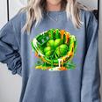 Baseball St Patricks Day Carnival Party Ice Cream Drip Boys Comfort Colors Sweatshirt Denim Baseball St Patricks Day Carnival Party Ice Cream Drip Boys Comfort Colors Sweatshirt Denim