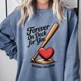 Baseball Valentine Forever On Deck For You Tee Comfort Colors Sweatshirt Denim Baseball Valentine Forever On Deck For You Tee Comfort Colors Sweatshirt Denim