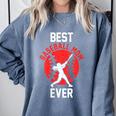Best Baseball Mom Ever Baseball Comfort Colors Sweatshirt Denim Best Baseball Mom Ever Baseball Comfort Colors Sweatshirt Denim