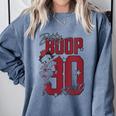 Betty Boop Baseball Logo Jersey With Stars Cute Cartoon Comfort Colors Sweatshirt Denim