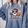 Bleacher Creature Baseball Fan Supporter Game Day Ball Comfort Colors Sweatshirt Denim Bleacher Creature Baseball Fan Supporter Game Day Ball Comfort Colors Sweatshirt Denim