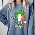 Boys St Patricks Day Irish Flag Kids Baseball Ice Cream Drip Comfort Colors Sweatshirt Denim Boys St Patricks Day Irish Flag Kids Baseball Ice Cream Drip Comfort Colors Sweatshirt Denim