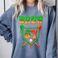 Bruh 67 Baseball Christmas Gingerbread Drip Number 67 Player Comfort Colors Sweatshirt Denim Bruh 67 Baseball Christmas Gingerbread Drip Number 67 Player Comfort Colors Sweatshirt Denim