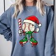Christmas Baseball Drip For Boys Ice Cream Drip Baseball Comfort Colors Sweatshirt Denim Christmas Baseball Drip For Boys Ice Cream Drip Baseball Comfort Colors Sweatshirt Denim