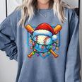 Christmas Baseball Drip For Boys Kids Ice Cream Drip Comfort Colors Sweatshirt Denim Christmas Baseball Drip For Boys Kids Ice Cream Drip Comfort Colors Sweatshirt Denim