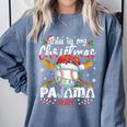 This Is My Christmas Pajama Shirt Baseball Xmas PJs Boys Men Comfort Colors Sweatshirt Denim This Is My Christmas Pajama Shirt Baseball Xmas PJs Boys Men Comfort Colors Sweatshirt Denim
