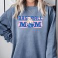 Cool Baseball Mom Mother's Day Mama Woman Cute Comfort Colors Sweatshirt Denim Cool Baseball Mom Mother's Day Mama Woman Cute Comfort Colors Sweatshirt Denim