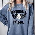 Custom Baseball Mom Number 57 Heart For Mom Comfort Colors Sweatshirt Denim Custom Baseball Mom Number 57 Heart For Mom Comfort Colors Sweatshirt Denim
