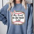 Cute Baseball Mom My Heart On That Field Sister Girl Toddler Comfort Colors Sweatshirt Denim Cute Baseball Mom My Heart On That Field Sister Girl Toddler Comfort Colors Sweatshirt Denim