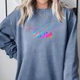 Cute Mother's Day Teeball T-Ball Baseball Mom Comfort Colors Sweatshirt Denim Cute Mother's Day Teeball T-Ball Baseball Mom Comfort Colors Sweatshirt Denim