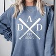 Dad Est 2026 Father Loading New Dad Baseball Pocket Comfort Colors Sweatshirt Denim Dad Est 2026 Father Loading New Dad Baseball Pocket Comfort Colors Sweatshirt Denim