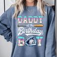 Daddy Of The Birthday Boy Baseball Ice Cream Drip Matching Comfort Colors Sweatshirt Denim Daddy Of The Birthday Boy Baseball Ice Cream Drip Matching Comfort Colors Sweatshirt Denim