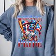 Dominican Puerto Rican Pride Baseball Flag Unity Comfort Colors Sweatshirt Denim Dominican Puerto Rican Pride Baseball Flag Unity Comfort Colors Sweatshirt Denim