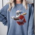 Dominican Republic Santa Christmas Baseball Beisbol Comfort Colors Sweatshirt Denim Dominican Republic Santa Christmas Baseball Beisbol Comfort Colors Sweatshirt Denim