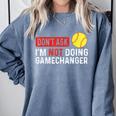 Don’t Ask I’m Not Doing Gamechanger Baseball Comfort Colors Sweatshirt Denim Don’t Ask I’m Not Doing Gamechanger Baseball Comfort Colors Sweatshirt Denim
