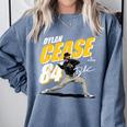 Dylan Cease San Diego MLB Baseball Players MLBDCE204M Comfort Colors Sweatshirt Denim Dylan Cease San Diego MLB Baseball Players MLBDCE204M Comfort Colors Sweatshirt Denim