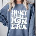 Family Mama In My Baseball Mom Era Comfort Colors Sweatshirt Denim Family Mama In My Baseball Mom Era Comfort Colors Sweatshirt Denim