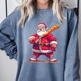 Festive Baseball Bat Costume For Adults And Kids Comfort Colors Sweatshirt Denim Festive Baseball Bat Costume For Adults And Kids Comfort Colors Sweatshirt Denim