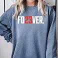 FO23VER Trendy Number 23 Baseball Team Sport For Women Men Comfort Colors Sweatshirt Denim FO23VER Trendy Number 23 Baseball Team Sport For Women Men Comfort Colors Sweatshirt Denim