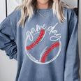 Game Day Baseball Baseball Lovers Softball Life Mom Premium Tri-Blend Comfort Colors Sweatshirt Denim Game Day Baseball Baseball Lovers Softball Life Mom Premium Tri-Blend Comfort Colors Sweatshirt Denim