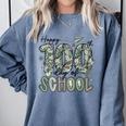 Happy 100th Day Of School Baseball Camo Boys Kids Toddler Comfort Colors Sweatshirt Denim Happy 100th Day Of School Baseball Camo Boys Kids Toddler Comfort Colors Sweatshirt Denim