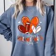 Happy Valentines Day Basketball Baseball Football Boys Comfort Colors Sweatshirt Denim Happy Valentines Day Basketball Baseball Football Boys Comfort Colors Sweatshirt Denim