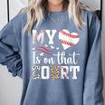 My Heart Is On That Court Baseball Player Baseball Mom Comfort Colors Sweatshirt Denim My Heart Is On That Court Baseball Player Baseball Mom Comfort Colors Sweatshirt Denim
