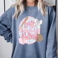 Hey Batter Batter Swing Baseball Game Day Coquette Bow Girly Comfort Colors Sweatshirt Denim Hey Batter Batter Swing Baseball Game Day Coquette Bow Girly Comfort Colors Sweatshirt Denim