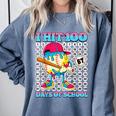 I Hit 100 Days Of School 67 Drip Baseball Boys Kids Comfort Colors Sweatshirt Denim I Hit 100 Days Of School 67 Drip Baseball Boys Kids Comfort Colors Sweatshirt Denim