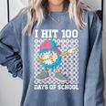 I Hit 100 Days Of School Baseball Ice Cream Drip Boys Girls Comfort Colors Sweatshirt Denim I Hit 100 Days Of School Baseball Ice Cream Drip Boys Girls Comfort Colors Sweatshirt Denim