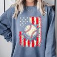 Ice Cream Baseball Drip Respect The Drip Youth Boy Baseball Comfort Colors Sweatshirt Denim Ice Cream Baseball Drip Respect The Drip Youth Boy Baseball Comfort Colors Sweatshirt Denim