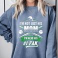 I'm Not Just His Mom I'm His Number 1 Fan Baseball Mommy Comfort Colors Sweatshirt Denim I'm Not Just His Mom I'm His Number 1 Fan Baseball Mommy Comfort Colors Sweatshirt Denim