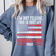 I'm Not Yelling This Is Just My Baseball Mom Voice Sport Comfort Colors Sweatshirt Denim I'm Not Yelling This Is Just My Baseball Mom Voice Sport Comfort Colors Sweatshirt Denim
