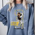 Jackson Merrill San Diego MLB Baseball Player MLBJME202M Comfort Colors Sweatshirt Denim