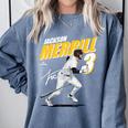Jackson Merrill San Diego MLB Baseball Player MLBJME204M Comfort Colors Sweatshirt Denim