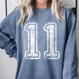 Jersey Number 11 T-Shirt Football Eleven Number Baseball Mom Comfort Colors Sweatshirt Denim Jersey Number 11 T-Shirt Football Eleven Number Baseball Mom Comfort Colors Sweatshirt Denim