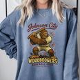 Johnson City Woodboogers Retro Baseball Club Comfort Colors Sweatshirt Denim Johnson City Woodboogers Retro Baseball Club Comfort Colors Sweatshirt Denim