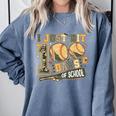 I Just Hit 100 Days Of School Camo Baseball Boy Kids Teacher Comfort Colors Sweatshirt Denim I Just Hit 100 Days Of School Camo Baseball Boy Kids Teacher Comfort Colors Sweatshirt Denim