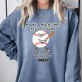 My Kid Might Not Always Swing Humors Baseball Mom Comfort Colors Sweatshirt Denim My Kid Might Not Always Swing Humors Baseball Mom Comfort Colors Sweatshirt Denim