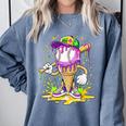 Kids Baseball Drip Ice Cream Apparel Kids Boys Mardi Gras Comfort Colors Sweatshirt Denim Kids Baseball Drip Ice Cream Apparel Kids Boys Mardi Gras Comfort Colors Sweatshirt Denim