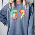 Kids Meme 67 Number Six 6 Seven 7 Ice Cream Drips Baseball Comfort Colors Sweatshirt Denim Kids Meme 67 Number Six 6 Seven 7 Ice Cream Drips Baseball Comfort Colors Sweatshirt Denim